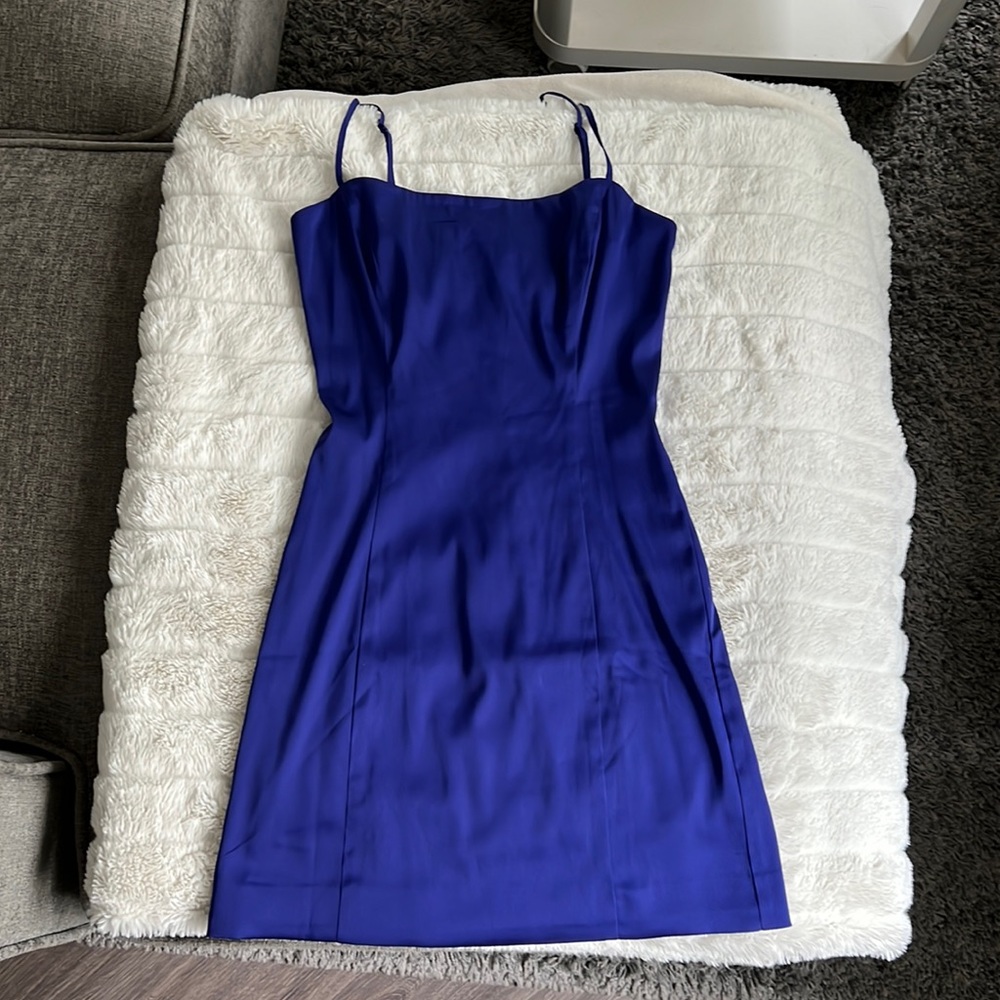 Sunday Best Blue Mini Dress 00